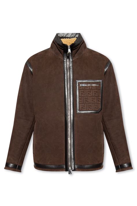 fendi drawing jacket|fendi shearling jacket.